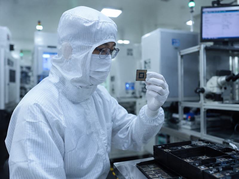 Phòng sạch sản xuất chip bán dẫn dùng bộ lọc khí ULPA ECOFIL